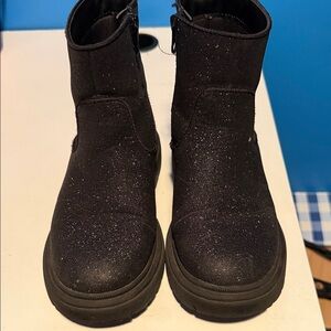 Little girls sparkle boots